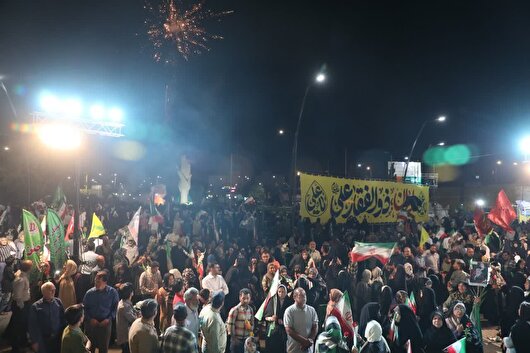 نود و ششمین شب از اجتماع مردمی «شب‌های اقتدار» شهرستان سمنان + تصاویر