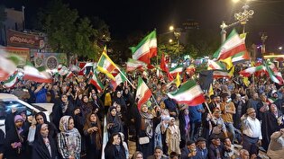 شعار «جان‌فدای ایرانیم» بر زبان مردم بجنورد در شب نود و هفتم