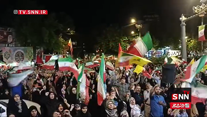از شعار «جان‌فدای ایرانیم» بر زبان مردم بجنورد تا تسلیم ناپذیری خون خواهان امام شهید در میدان شهدای اراک+فیلم