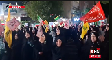 از راهپیمایی بانوان چهارمحال و بختیاری تا نوای «ابرقدرت ایرانه» در شب بارانی گیلان + فیلم
