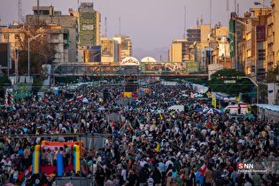 از قیصر و زانکو تا محمد اسداللهی و امیر برومند، میدان امام حسین (ع) در غدیری که گذشت + فیلم