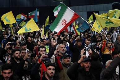 شادی مردم فلسطین از دیدن موشک های ایرانی در آسمان