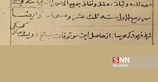 کشف قدیمی‌ترین وقف‌نامه جهان اسلام در طبس