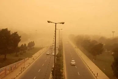 ورود توده گردوخاک به کشور/ رگبار و رعد و برق در ۱۰ استان