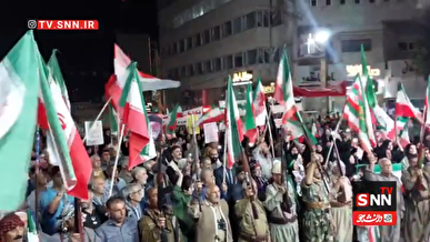از طنینِ «دایه دایه وقت جنگه» با برنوهای آماده در مرز‌های غربی تا طنین دعای فرج مردم بجنورد در سنگر خیابان+فیلم