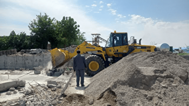 قلع و قمع ساخت‌وسازهای غیرمجاز در ری/ ۴۰۰ مورد تخریب از ابتدای امسال