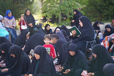 گزارش تصویری از برگزاری باشکوه مراسم دعای عرفه در یاسوج