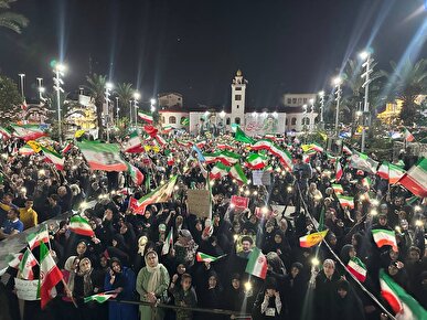 تی کار نیه تی پِره کارم نیه/ نوای تکرار نشدنی گیلکی مردم رشت در قرار هشتاد و هفتم+فیلم