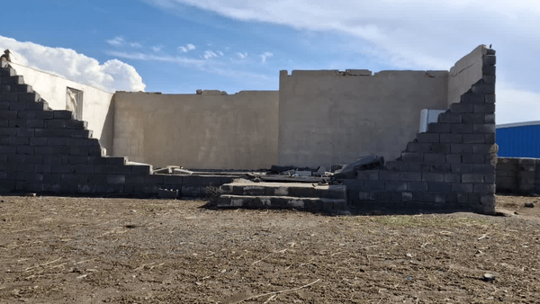 سیل و تندباد به قشلاق حاج امیر در اردبیل خسارت زد