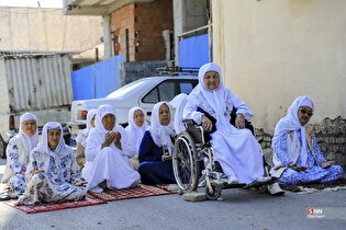 اقامه نماز عید سعید قربان در قزاق محله گرگان