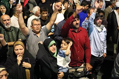 هشتاد و هشتمین شب از اجتماعات مردمی «شب‌های اقتدار» در سمنان+ تصاویر