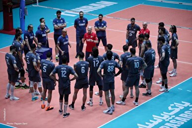 فهرست تیم ملی والیبال ایران برای هفته اول لیگ ملت‌ها