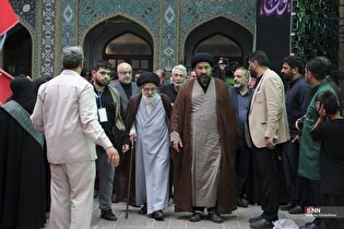 دومین روز مراسم یادبود شهدای خانواده رهبر انقلاب در حرم عبدالعظیم حسنی (ع) (۲)