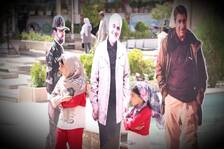 عطرافشانی گلزار شهدای بین المللی کرمان به روایت تصویر