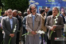 گلباران مزار شهید آوینی + رونمایی از یک تصویر ویژه