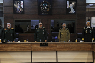 دیدار فرماندهان ارتش و سپاه