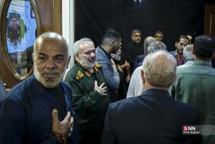  مراسم بزرگداشت سردار رضا سراج