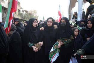  تشییع پیکر دو شهید مدافع امنیت در حمله اغتشاشگران 