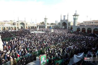  تشییع پیکر دو شهید مدافع امنیت در حمله اغتشاشگران 