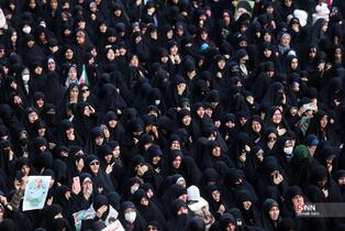  تشییع پیکر دو شهید مدافع امنیت در حمله اغتشاشگران 