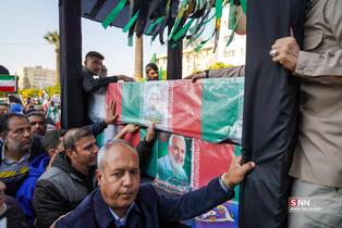 راهپیمایی مردم شیراز در محکومیت اغتشاشات