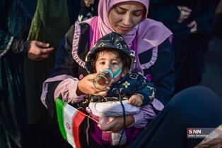 راهپیمایی مردم شیراز در محکومیت اغتشاشات