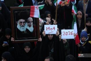 راهپیمایی مردم شریف شهر مقدس قم