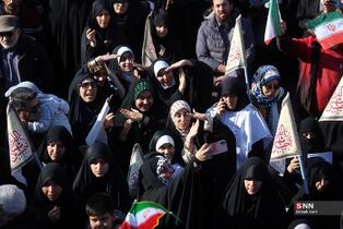 راهپیمایی مردم شریف شهر مقدس قم