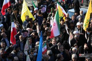 راهپیمایی مردم شریف شهر مقدس قم