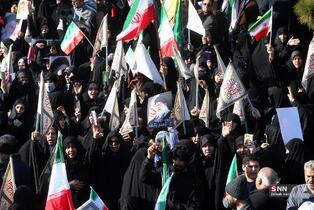 راهپیمایی مردم شریف شهر مقدس قم