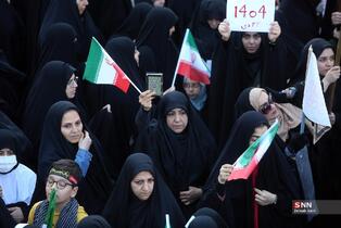 راهپیمایی مردم شریف شهر مقدس قم