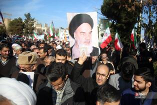 راهپیمایی مردم شریف شهر مقدس قم