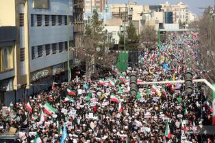 راهپیمایی مردم شریف شهر مقدس قم