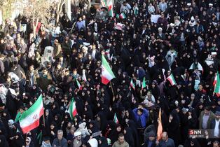 راهپیمایی مردم شریف شهر مقدس قم