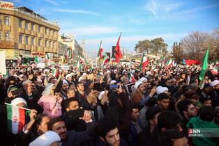 راهپیمایی مردم شریف شهر مقدس قم