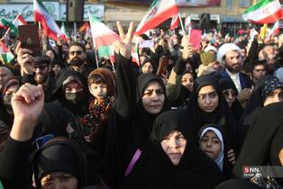 راهپیمایی مردم شریف شهر مقدس قم