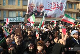 راهپیمایی مردم شریف شهر مقدس قم