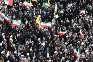 راهپیمایی مردم شریف شهر مقدس قم