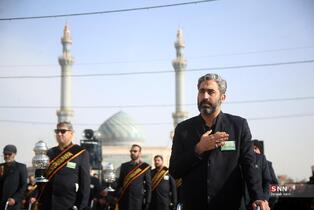 دسته عزای خادمان کریمه اهل بیت(س) در سوگ امام موسی کاظم(ع)