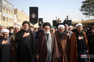 دسته عزای خادمان کریمه اهل بیت(س) در سوگ امام موسی کاظم(ع)
