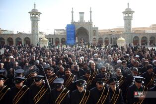 دسته عزای خادمان کریمه اهل بیت(س) در سوگ امام موسی کاظم(ع)