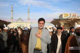 پیکر مرحوم آیت‌الله سید هادی سیستانی برادر مرجع عالی‌قدر سید علی سیستانی عصر امروز ۲۸ دی از مسجد امام حسن عسکری (ع) تا حرم حضرت فاطمه معصومه (س) تشییع شد.