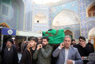 پیکر مرحوم آیت‌الله سید هادی سیستانی برادر مرجع عالی‌قدر سید علی سیستانی عصر امروز ۲۸ دی از مسجد امام حسن عسکری (ع) تا حرم حضرت فاطمه معصومه (س) تشییع شد.