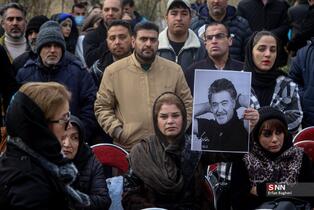 مراسم تشییع رضا رویگری