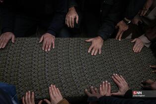 مراسم تشییع رضا رویگری