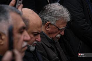 مراسم تشییع رضا رویگری