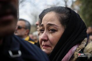 مراسم تشییع رضا رویگری