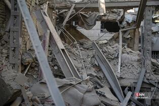 حمله آمریکایی - صهیونیستی به ساختمان مسکونی در خیابان مجاهدین اسلام