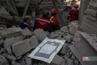 حمله آمریکایی - صهیونیستی به ساختمان مسکونی در خیابان مجاهدین اسلام