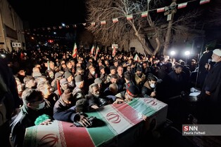 عکس وداع شهید رئیسی